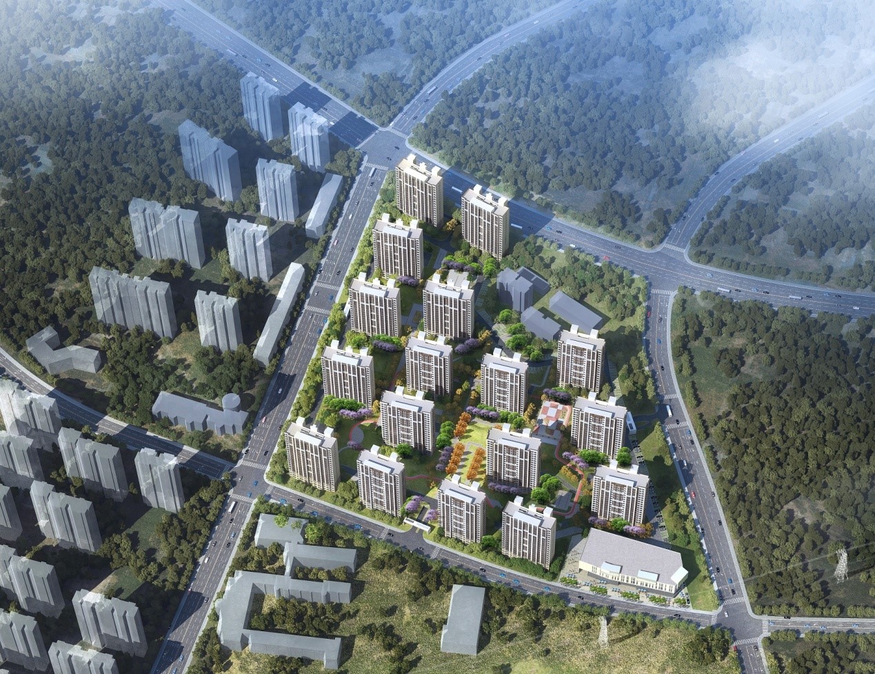 20230201112457234 盘城镇街经济合用房项目桩基工程落成